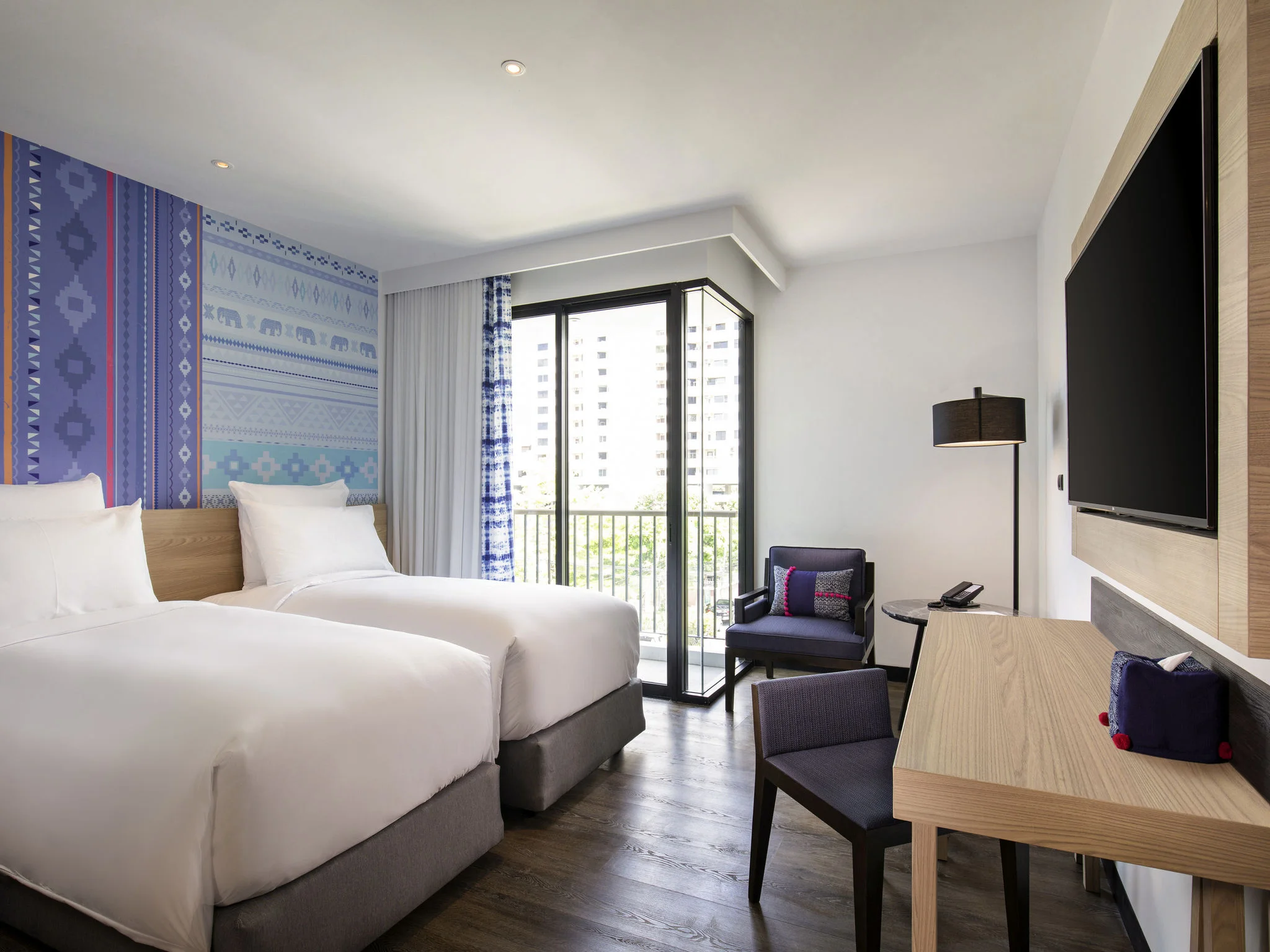 Superior Twin Beds with Balcony